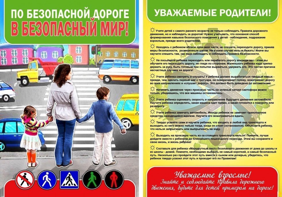 По безопастной дороге в безопасный мир!